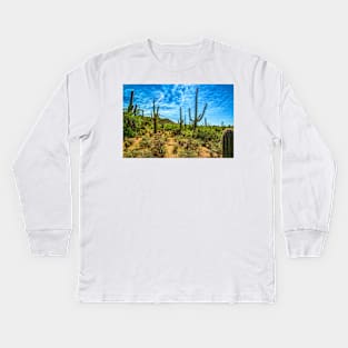 Saguaro National Park Kids Long Sleeve T-Shirt